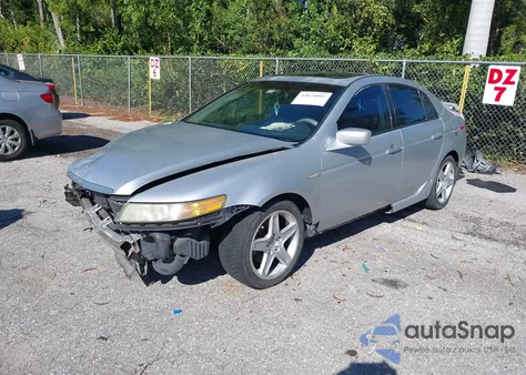 2005 Acura Tl из США, поврежденный, VIN 19UUA66295A061327